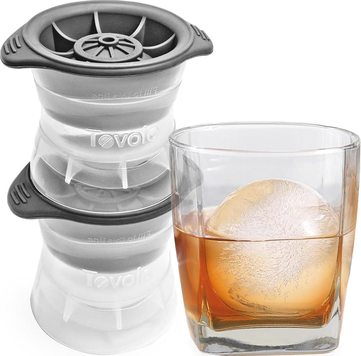 Tovolo Craft Ice Sphere Molds, Set of 2